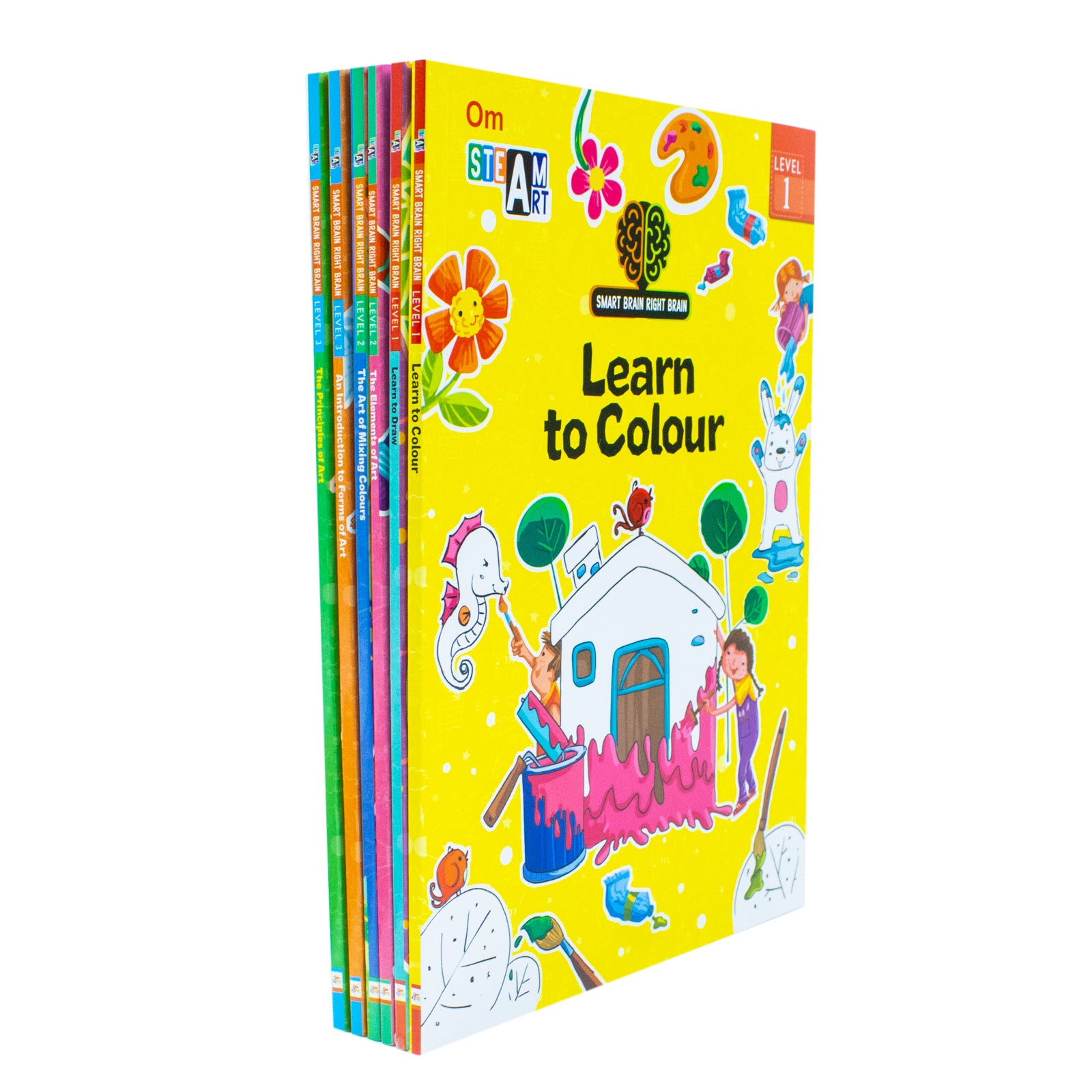 My First Arts Library Set of 6 Books [Level 1 - 3] by Swayam Ganguly Art of Mixing Colours - Lets Buy Books