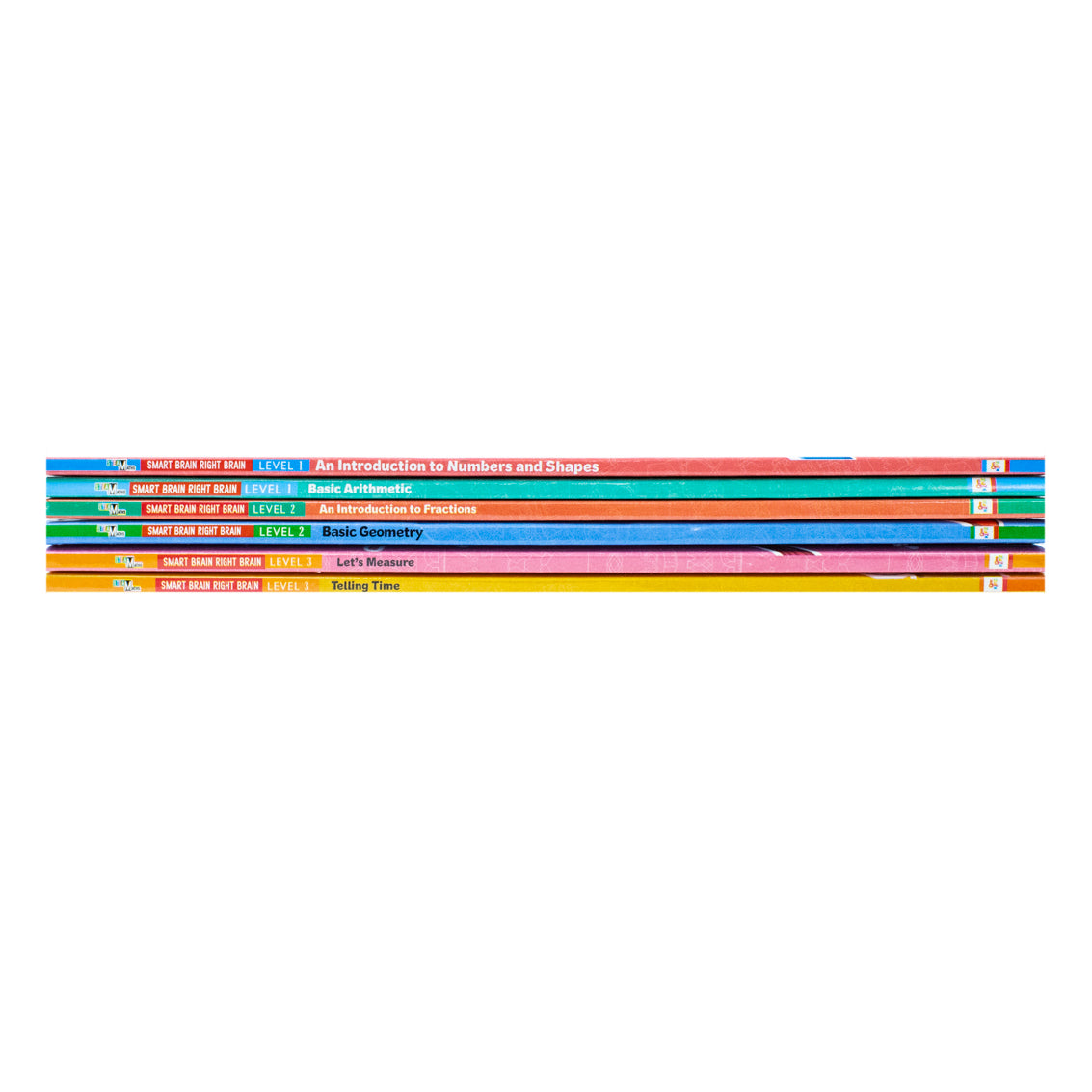 My First Maths Library set of 6 books [Level 1-3] Numbers and Shapes, Basic Geometry - Lets Buy Books