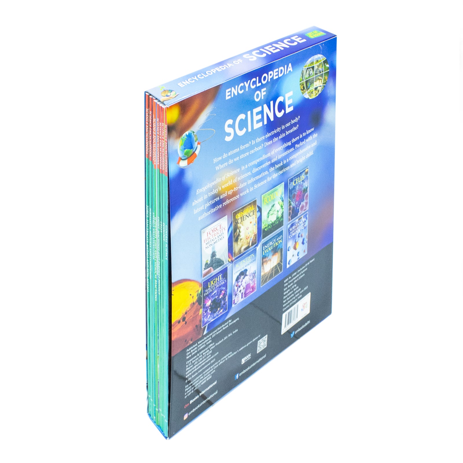 Encyclopedia of Science 8 Books Set Energy and Evolution, Force Electricity Metals - Lets Buy Books