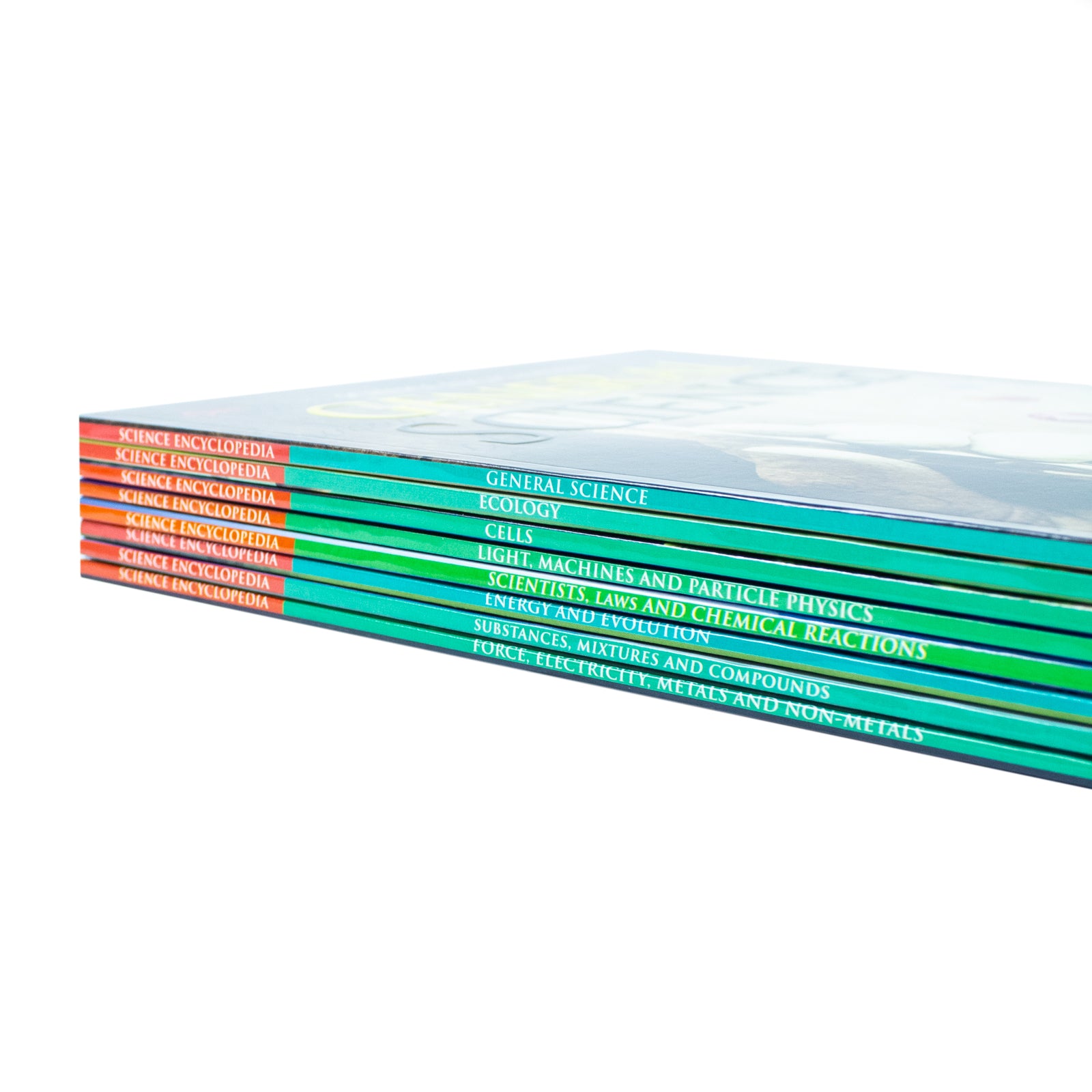 Encyclopedia of Science 8 Books Set Energy and Evolution, Force Electricity Metals - Lets Buy Books