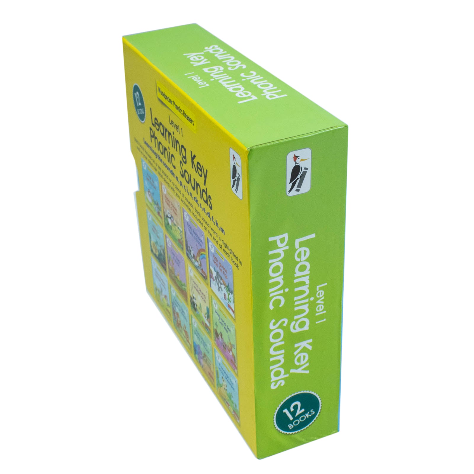 My First Phonic Sounds 12 Books Collection Box Set with Included Fun Activities by Woodpecker Books