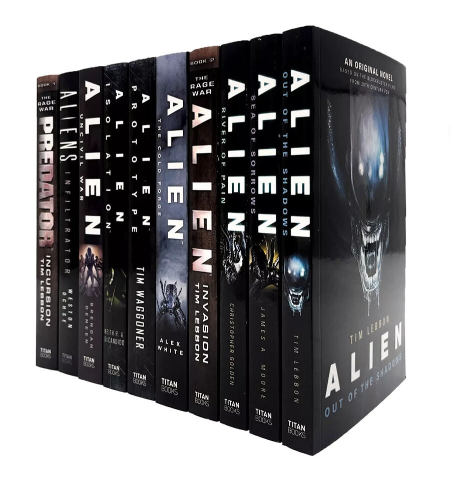 Alien Series 10 Books Collection Set Sea of Sorrows, River of Pain, Incursion, Out of The Shadows - Lets Buy Books