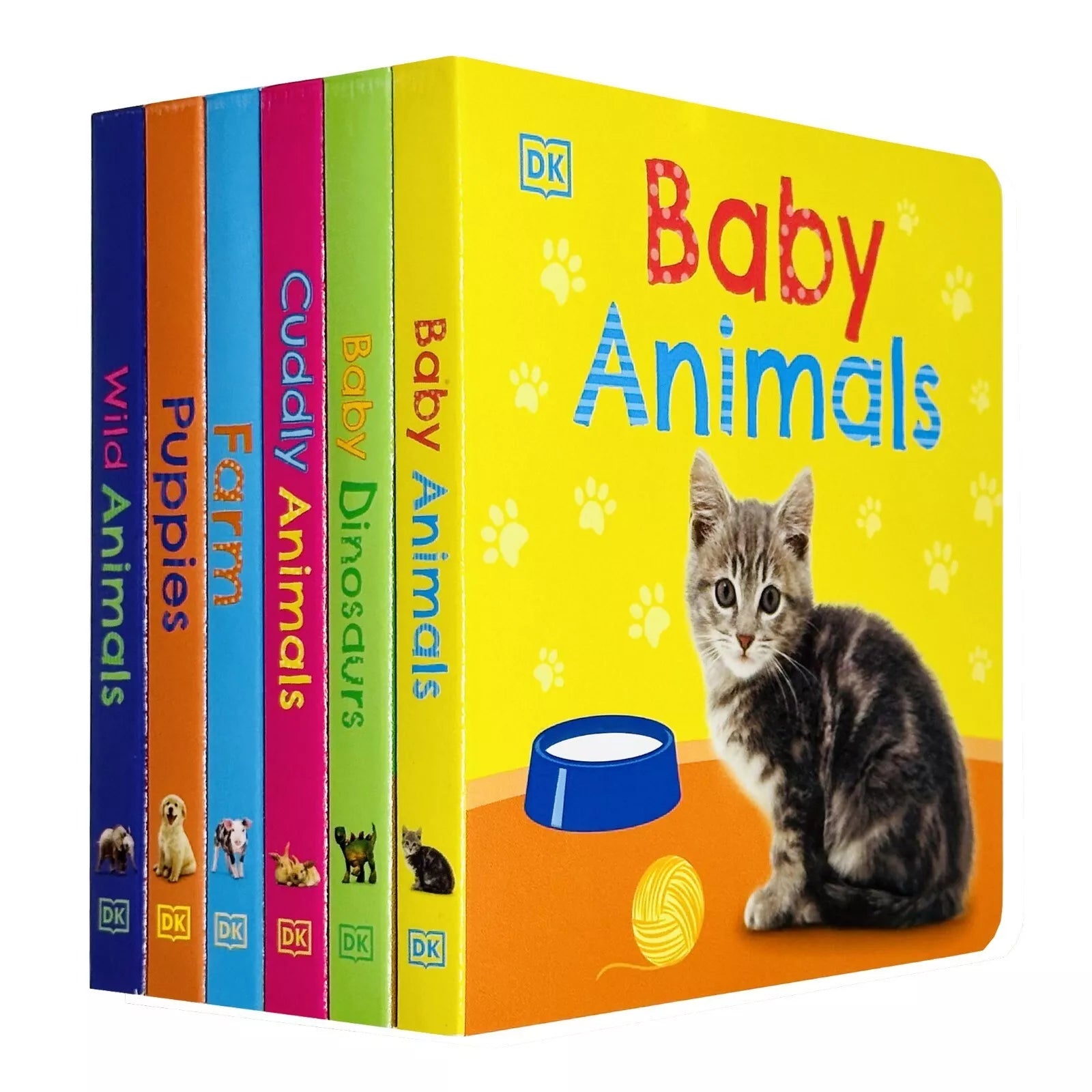 DK My Animal World 6 Books Collection Box Set (Baby Animals, Baby Dinosaurs, Cuddly) - Lets Buy Books