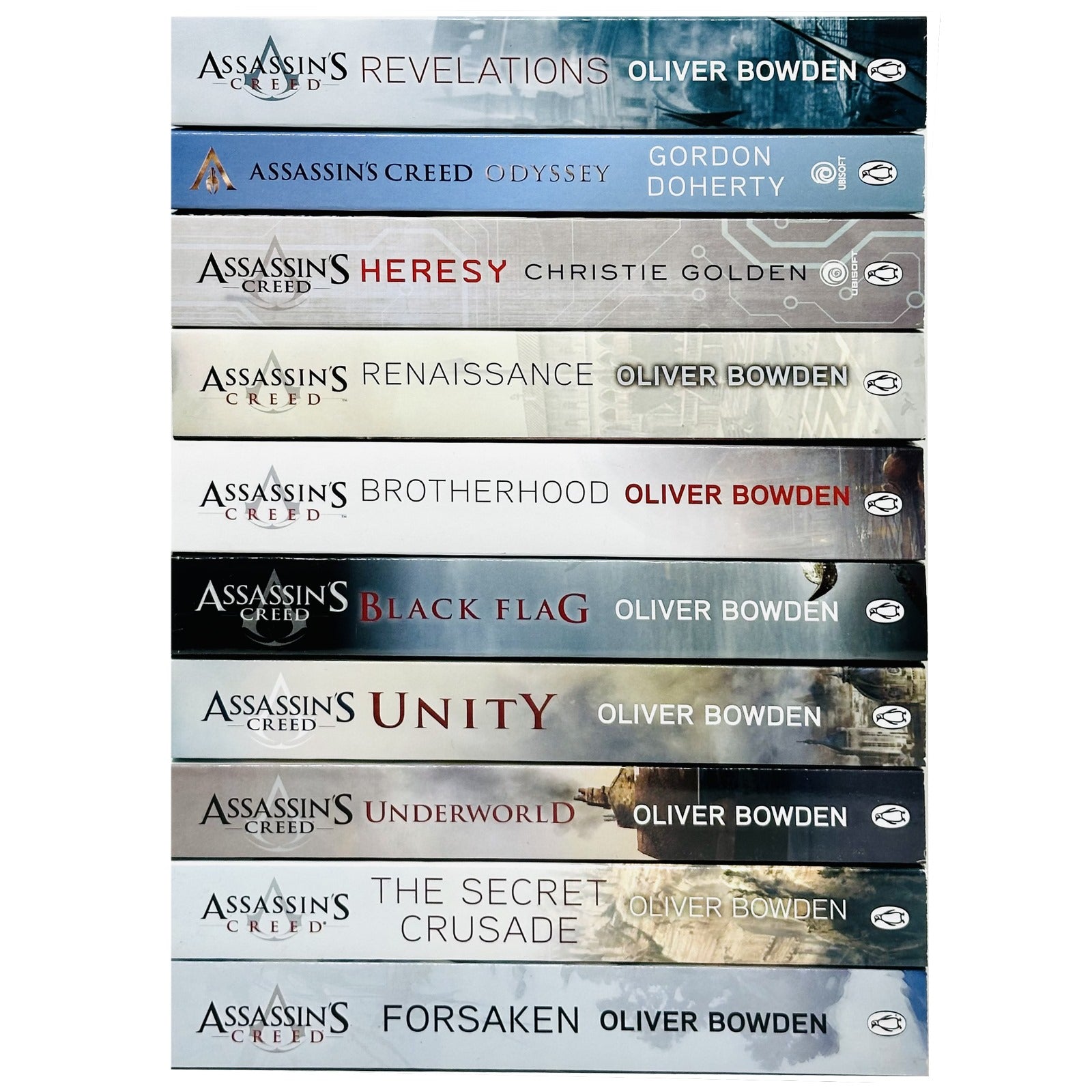 Assassin’s Creed Official 10 Book Set Renaissance Brotherhood Revelations Odyssey - Lets Buy Books