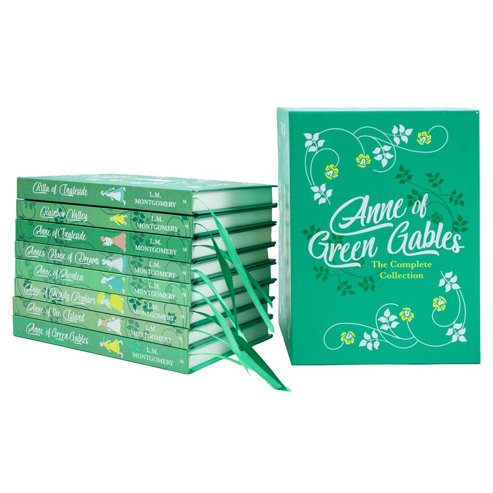 The Complete Collection of Anne of Green Gables 8 Hardback Deluxe Set Anne Ingleside - Lets Buy Books
