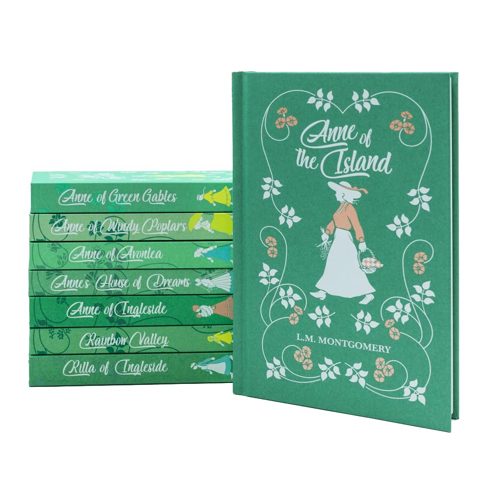 The Complete Collection of Anne of Green Gables 8 Hardback Deluxe Set Anne Ingleside - Lets Buy Books