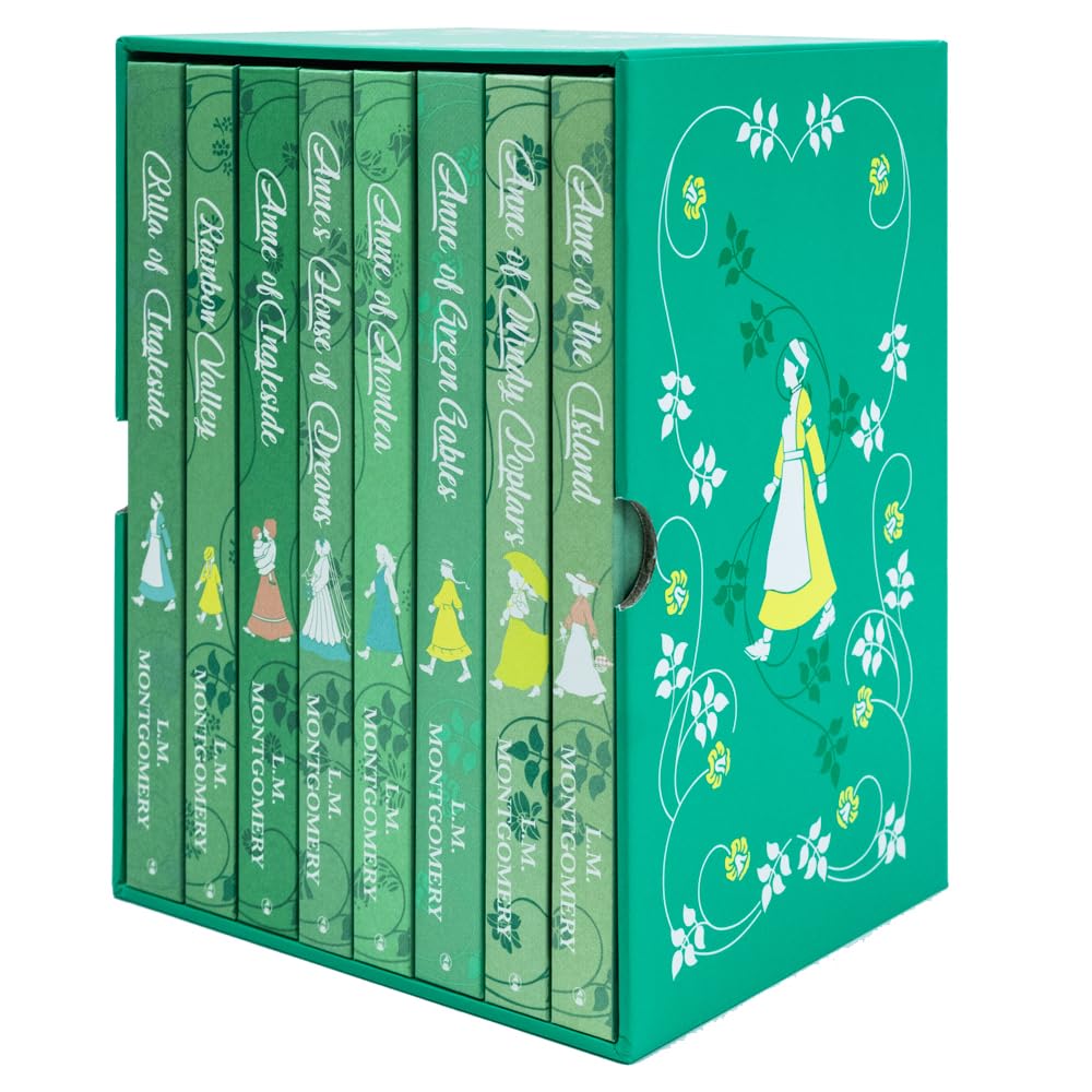 The Complete Collection of Anne of Green Gables 8 Hardback Deluxe Set Anne Ingleside - Lets Buy Books