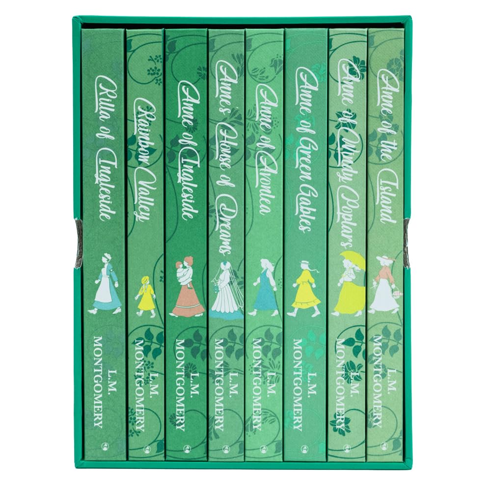 The Complete Collection of Anne of Green Gables 8 Hardback Deluxe Set Anne Ingleside - Lets Buy Books