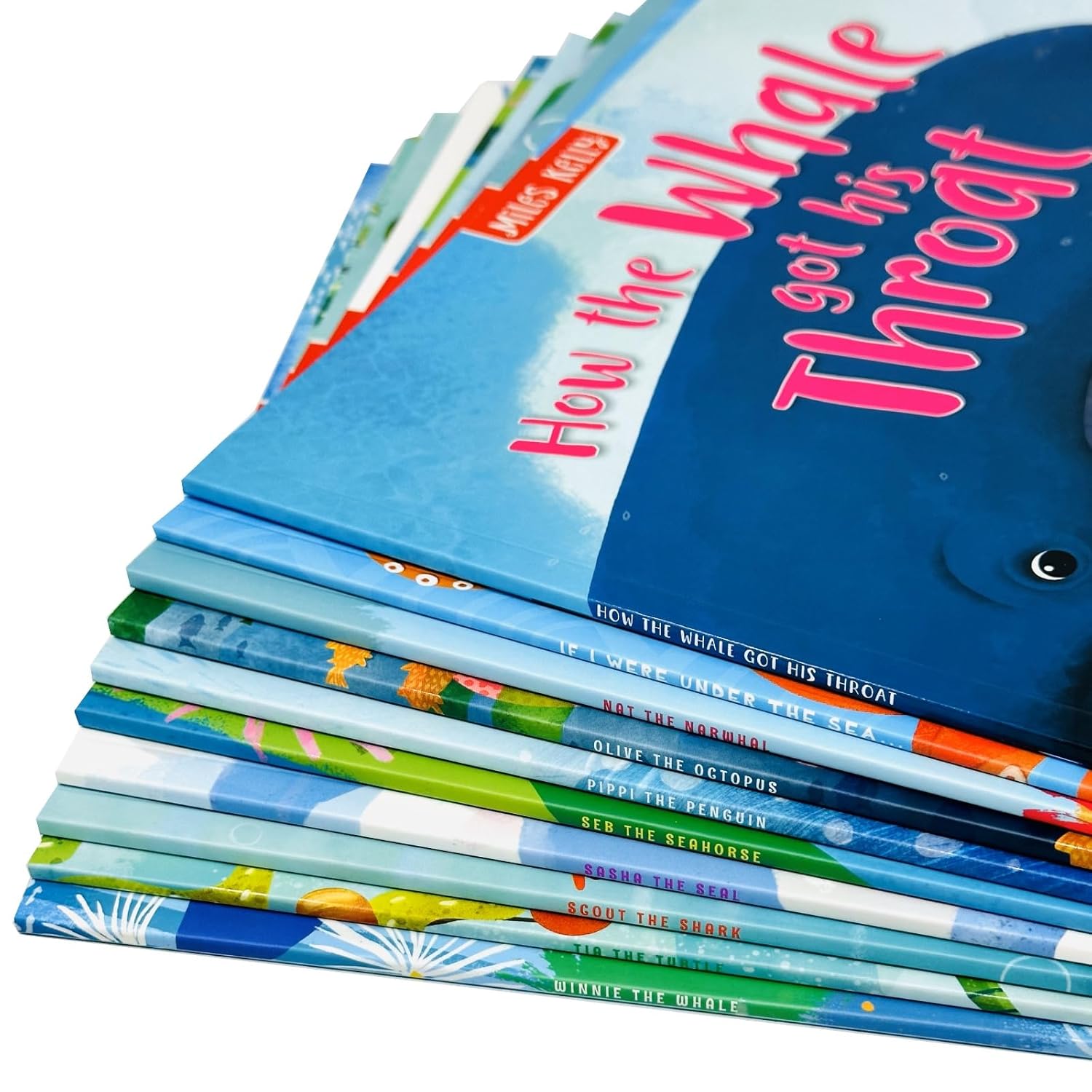 Stories From the Sea 10 Tales of Wild Animals Beneath the Waves Children's Books Collection Set - Lets Buy Books