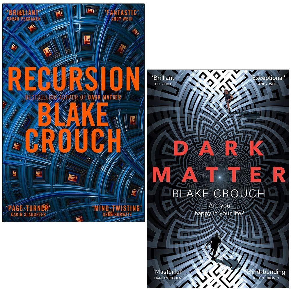 Blake Crouch Collection 2 Books Set Recursion, Dark Matter - Lets Buy Books