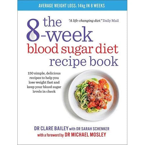 8-Week Blood Sugar Diet & 8-Week Blood Sugar Diet Recipe 2 Books Collection Set - Lets Buy Books