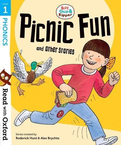 Read With Oxford Phonics Stage 1 Biff, Chip & Kipper 4 Books Collection Set - Lets Buy Books