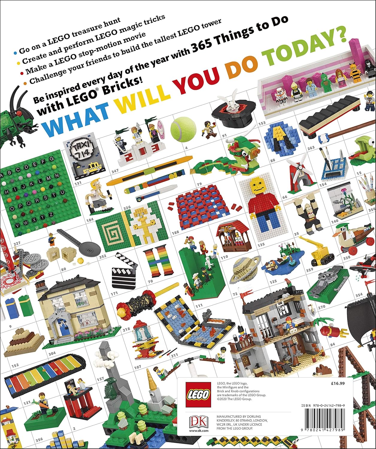 365 Things to Do with LEGO® Bricks by DK [Hardcover] - Lets Buy Books