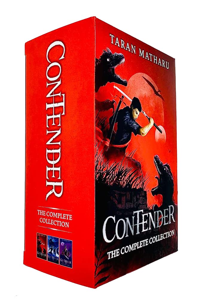 Contender The Complete Collection Series Books 1 -3 Box Set by Taran Matharu Chosen, Challenger, Champion - Lets Buy Books