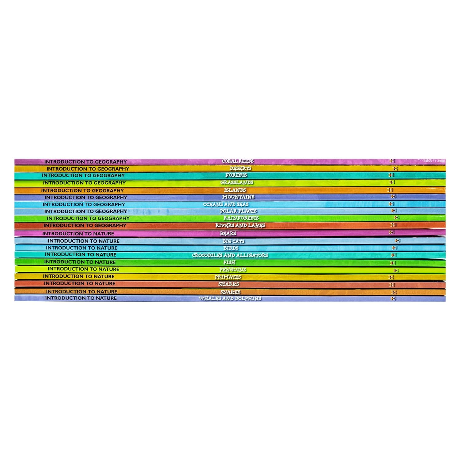 Children Introduction to Nature and Geography by Various Authors 20 Books Collection Set - Ages 3–7 - Board Book - Lets Buy Books