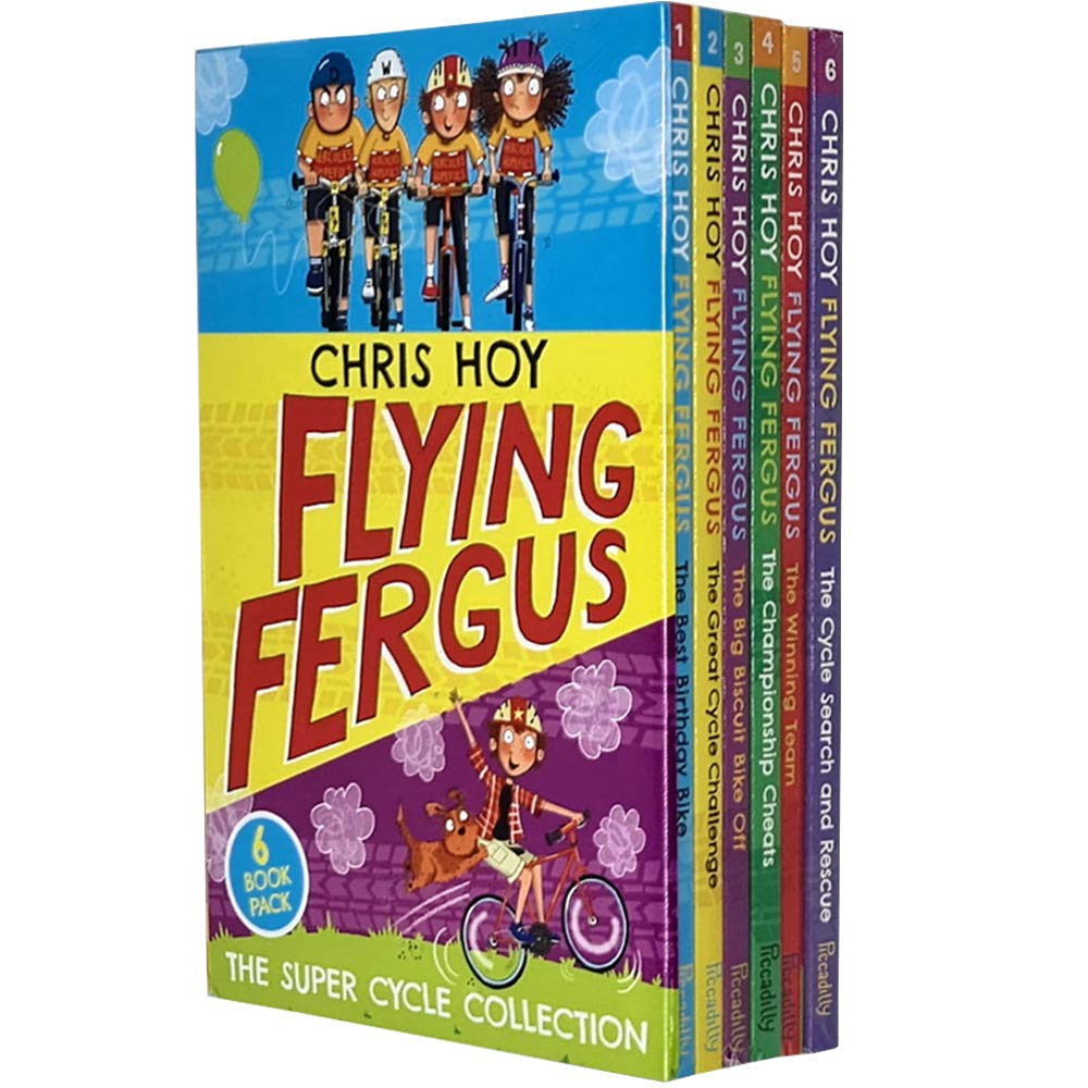 Flying Fergus The Super Cycle 6 Books Collection Set by Chris Hoy - Lets Buy Books