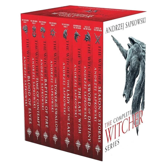 The Witcher Boxed Set: The Last Wish, Sword of Destiny, Blood of Elves Paperback - Lets Buy Books
