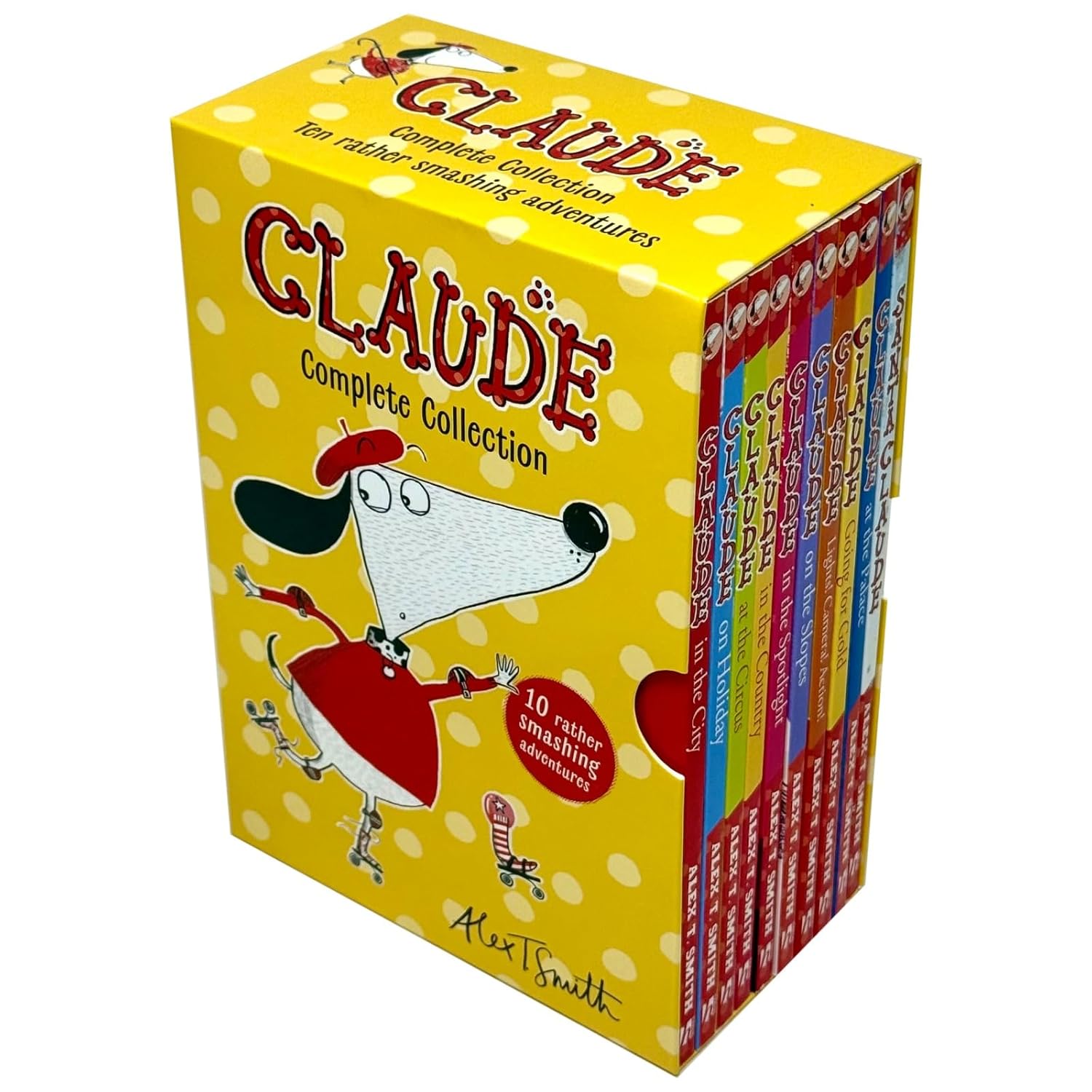 Claude Collection by Alex T. Smith 10 Books Box Set - Ages 5–9 - Paperback - Lets Buy Books