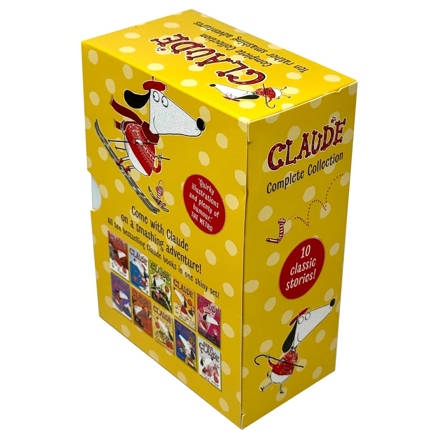 Claude Collection by Alex T. Smith 10 Books Box Set - Ages 5–9 - Paperback - Lets Buy Books