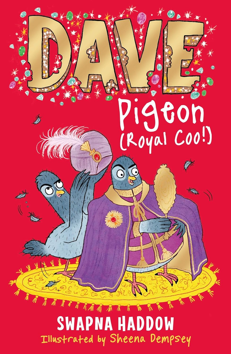 Dave Pigeon Collection 4 Books Set By Swapna Haddow Dave Pigeon, Racer, Royal Coo!, Nuggets - Lets Buy Books