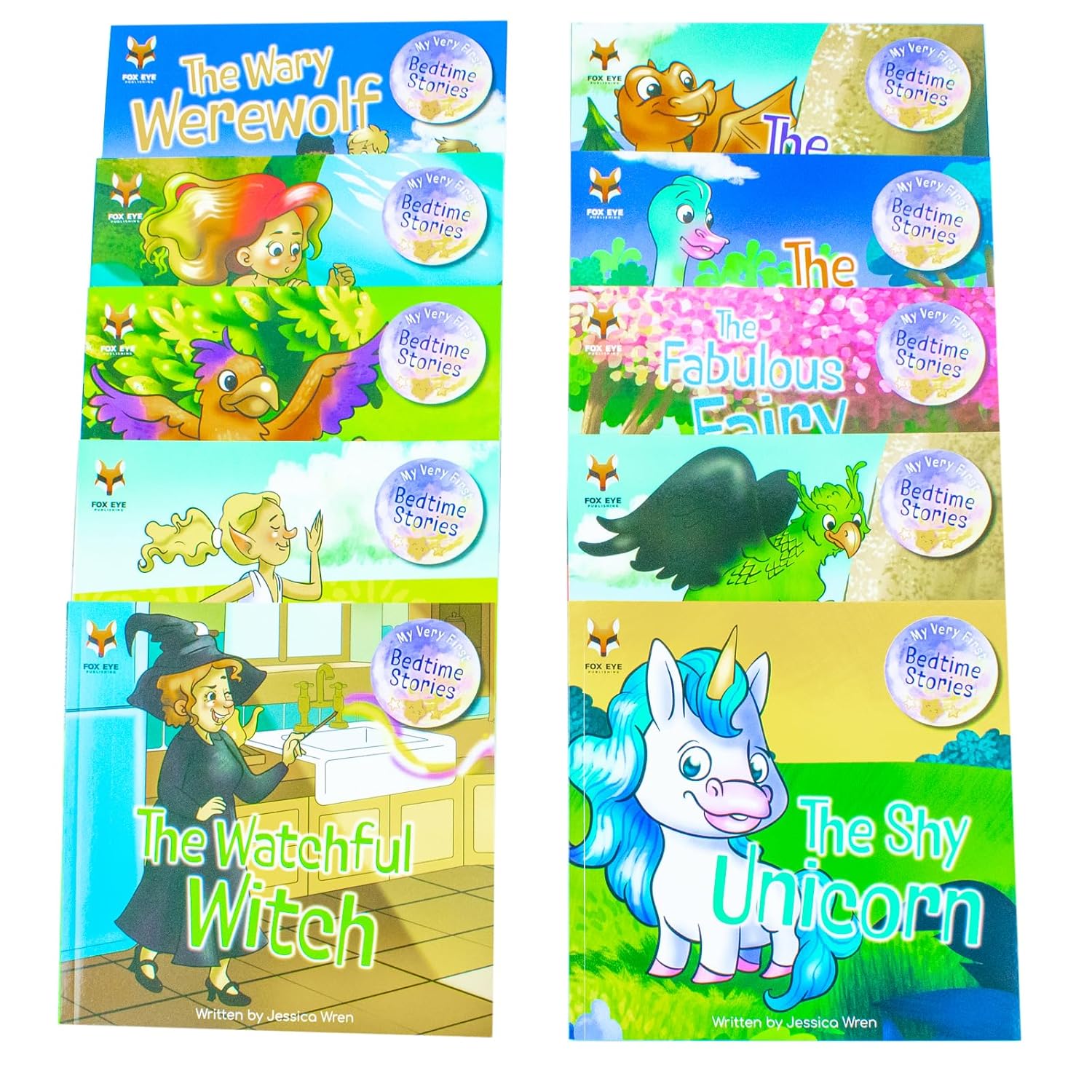 My Very First Bed Time Stories 10 Books Collection Set Delicate Dinosaur, Energetic Elf, Daring Dragon - Lets Buy Books