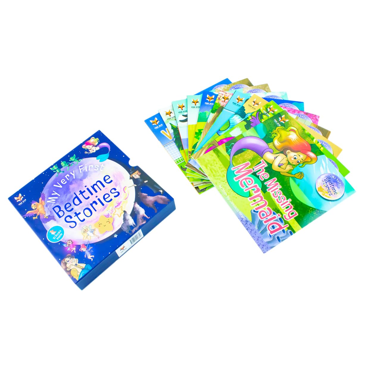 My Very First Bed Time Stories 10 Books Collection Set Delicate Dinosaur, Energetic Elf, Daring Dragon - Lets Buy Books