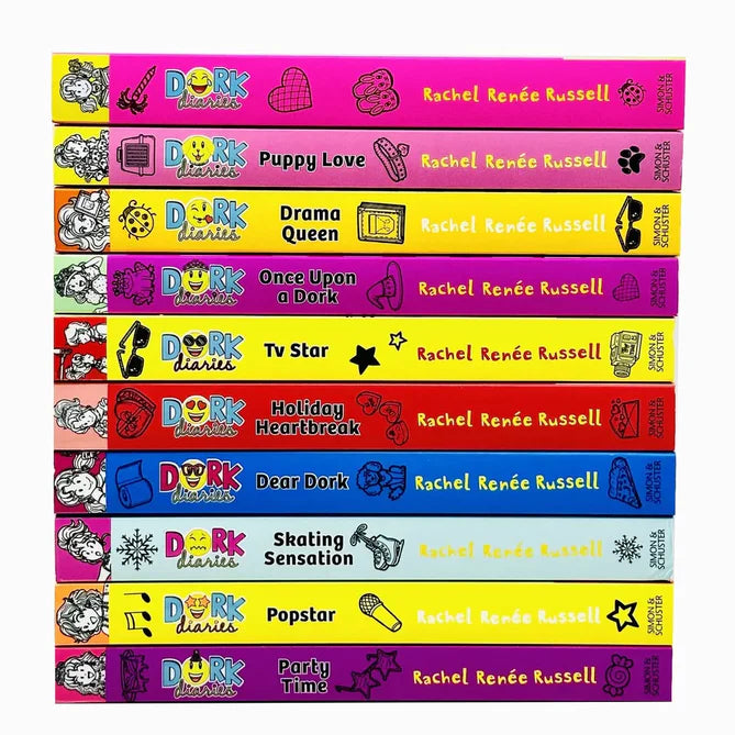 Dork Diaries Series 10 Books Collection Set by Rachel Renee Russell - Lets Buy Books