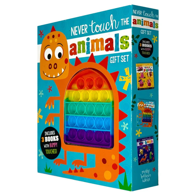 Never Touch the Animals 3 Books Collection Set - Ages 0–5 - Board Book - Lets Buy Books