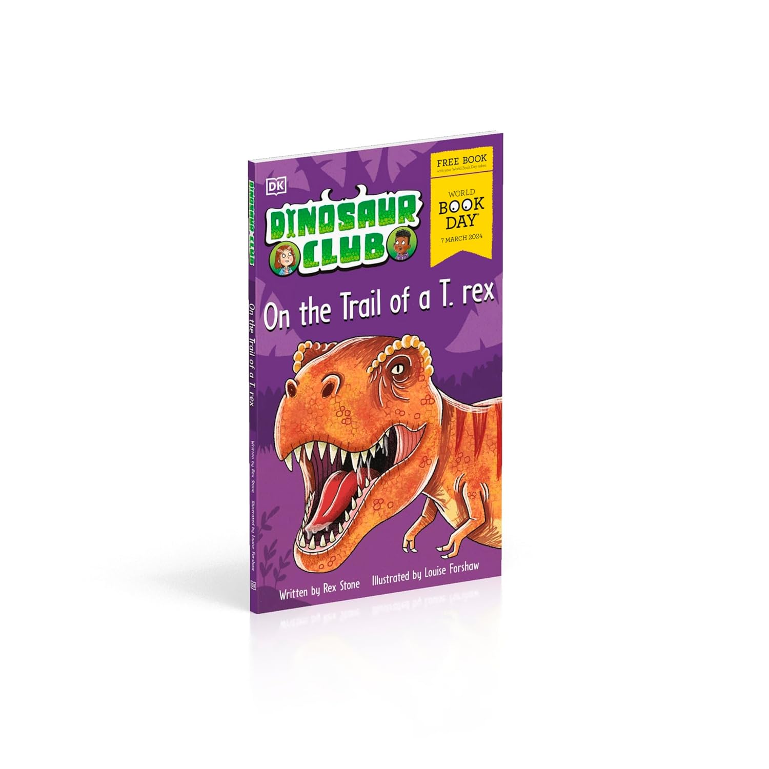 Dinosaur Club: On the Trail of a T. rex. by Rex Stone World Book Day 2024 Paperback - Lets Buy Books