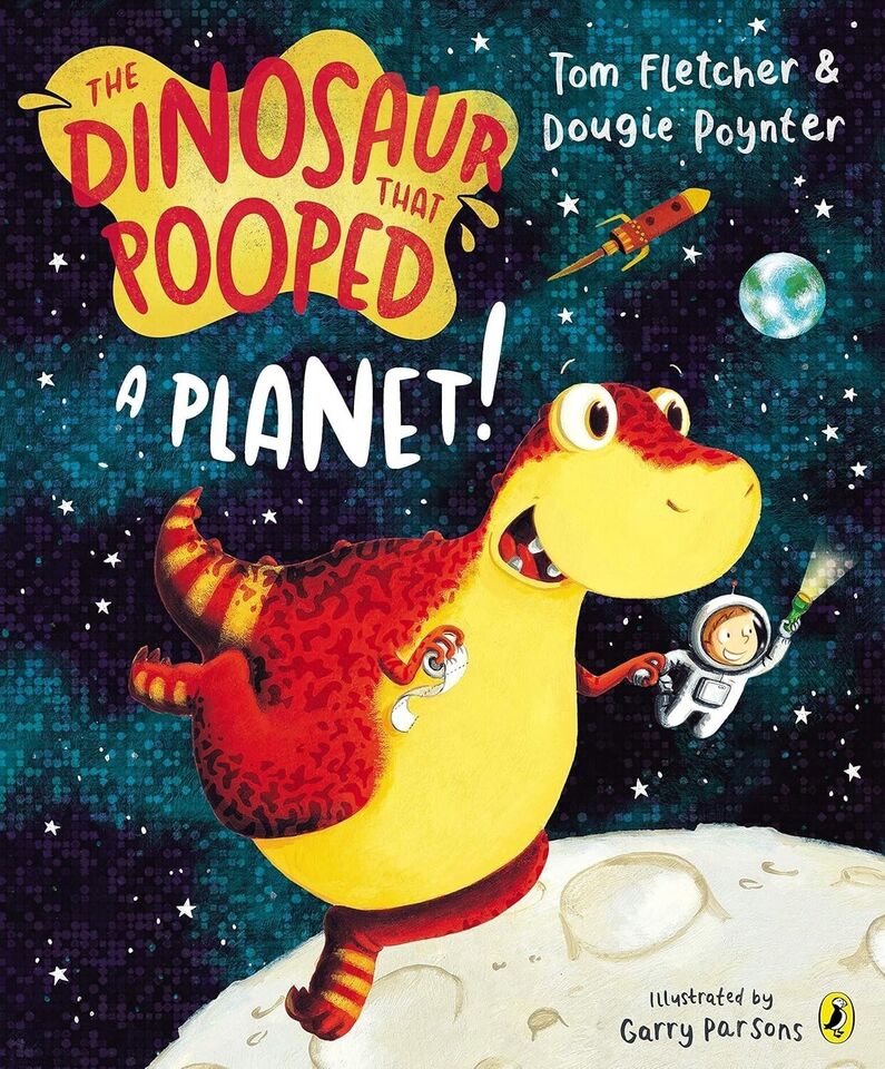 Dinosaurs That Pooped 6 Books Collection Set by Tom Fletcher A Pirate!, Princess, Christmas - Lets Buy Books