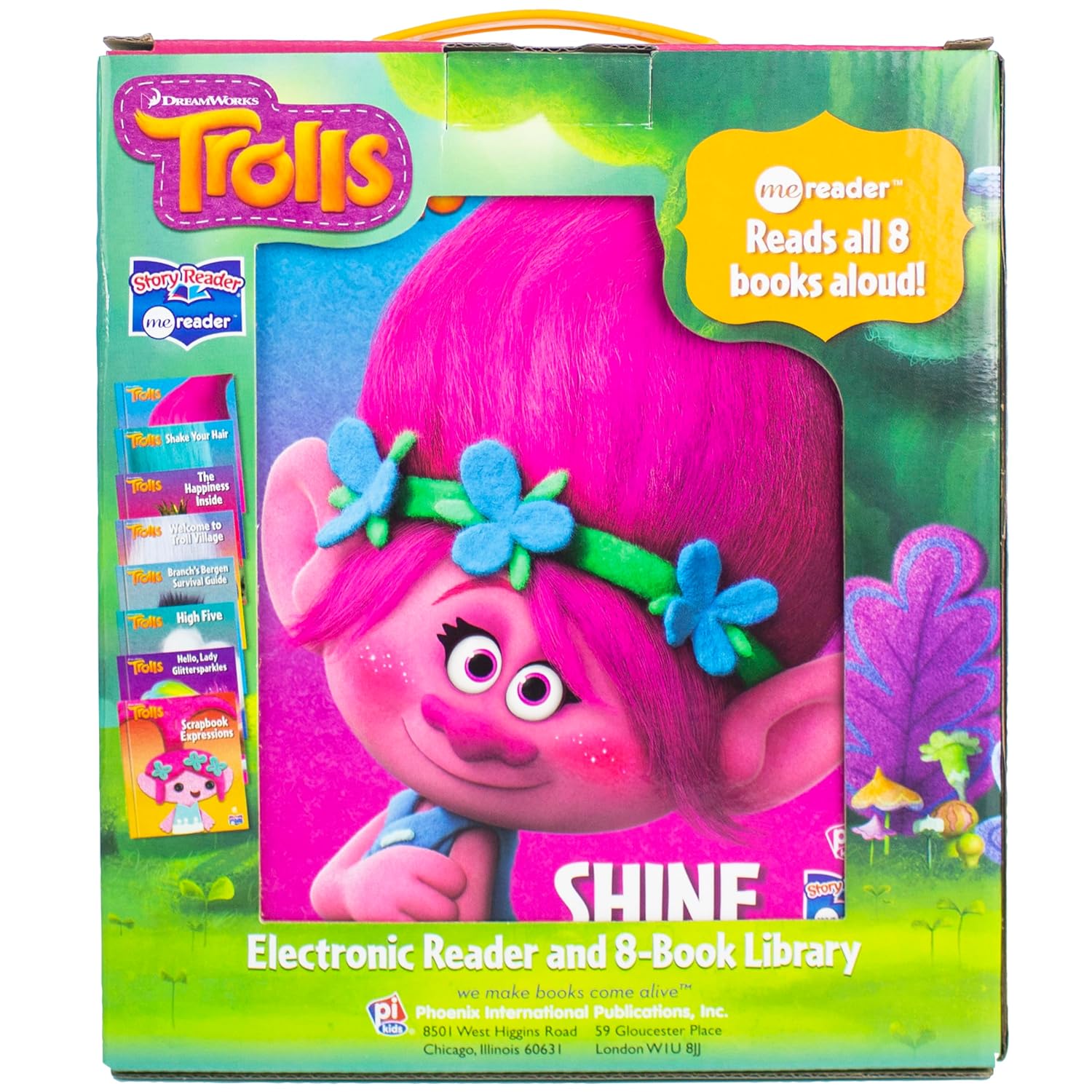 Dreamworks Trolls Me Reader by Various Authors 8 Books Collection Box Set - Ages 3-7 - Paperback - Lets Buy Books