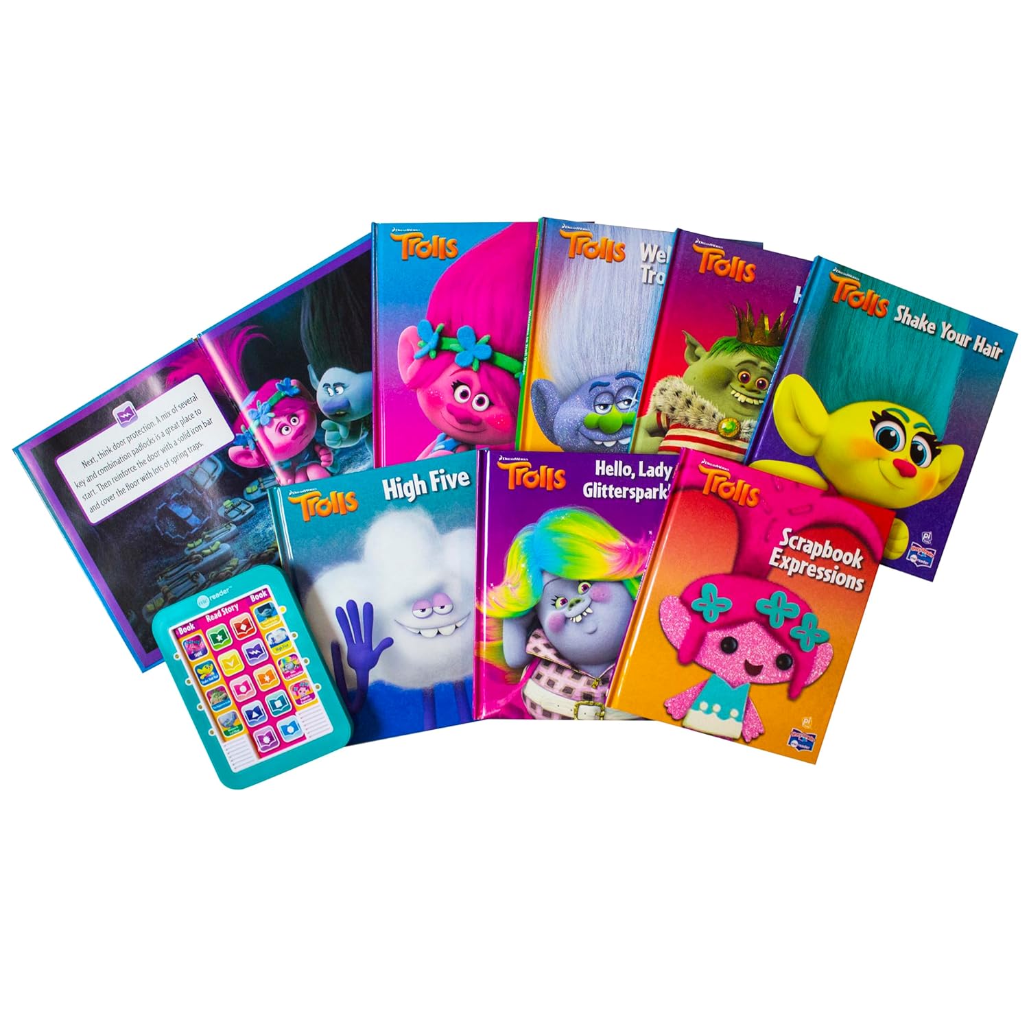 Dreamworks Trolls Me Reader by Various Authors 8 Books Collection Box Set - Ages 3-7 - Paperback - Lets Buy Books