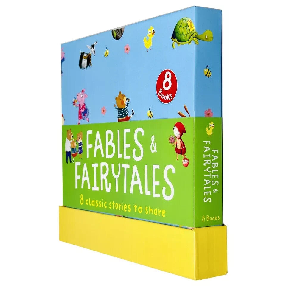 Fables and Fairytales Classic Picture by Miles Kelly 8 Books Collection Box Set - Lets Buy Books
