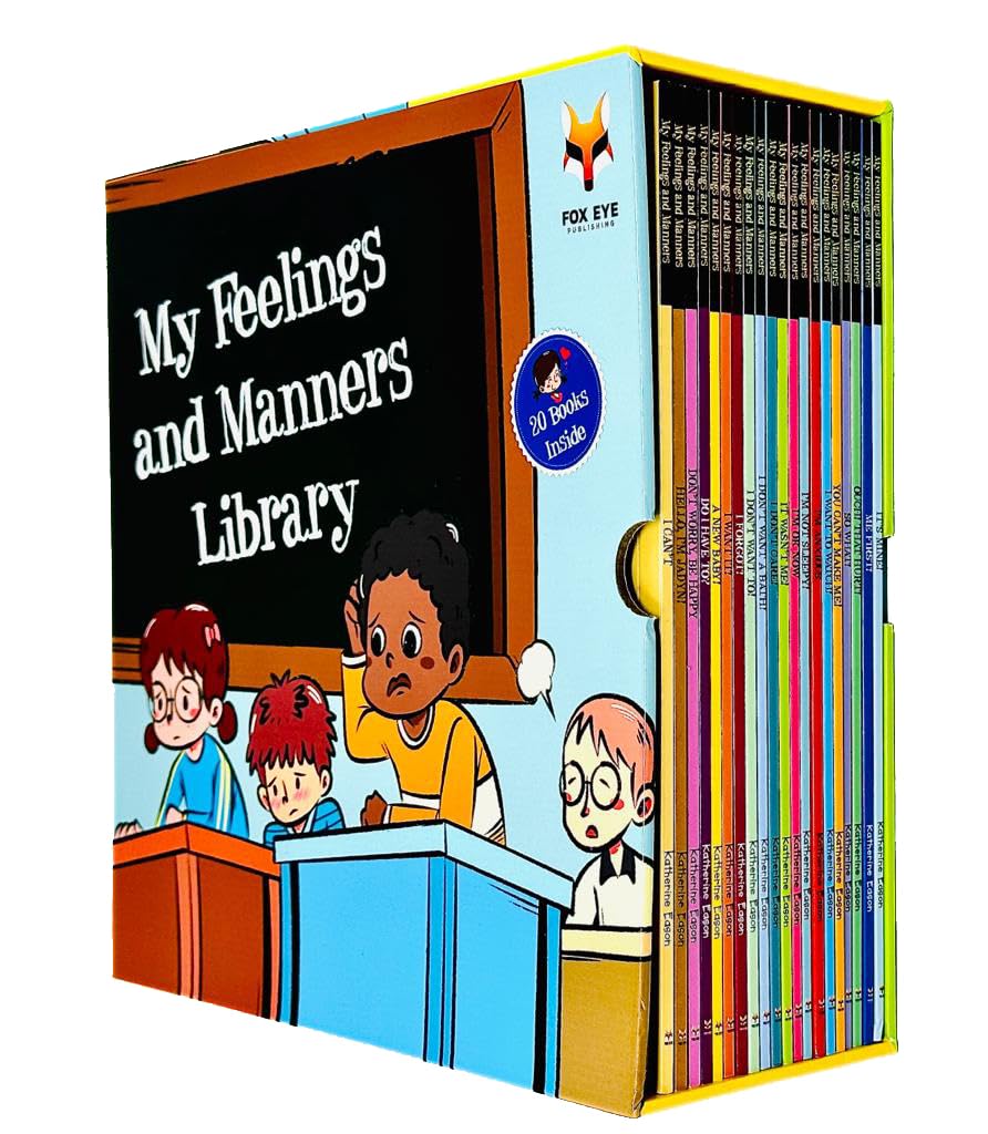 My Feelings And Manners Library 20 Books Box Set Katherine Eason (OLD COVER) - Lets Buy Books