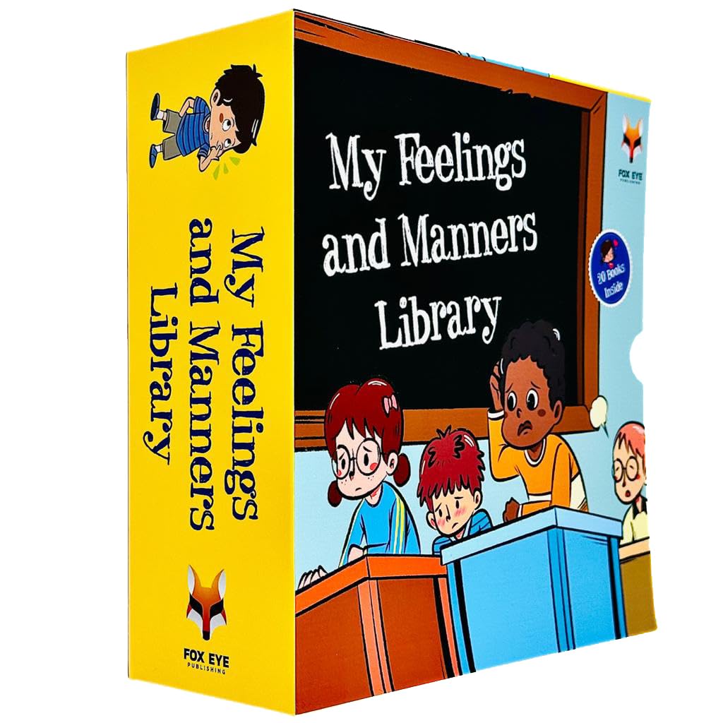 My Feelings And Manners Library 20 Books Box Set Katherine Eason (OLD COVER) - Lets Buy Books