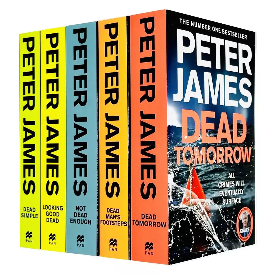 Roy Grace Series Books 1-10 Collection Set by Peter James (Dead Simple) Paperback - Lets Buy Books
