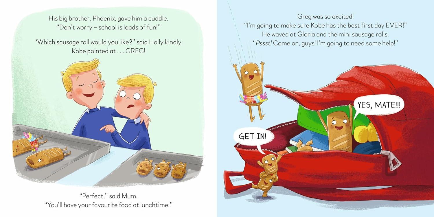 Greg the Sausage Roll: Lunchbox Superhero by Mark Hoyle A World Book Day 2024 mini book Paperback - Lets Buy Books