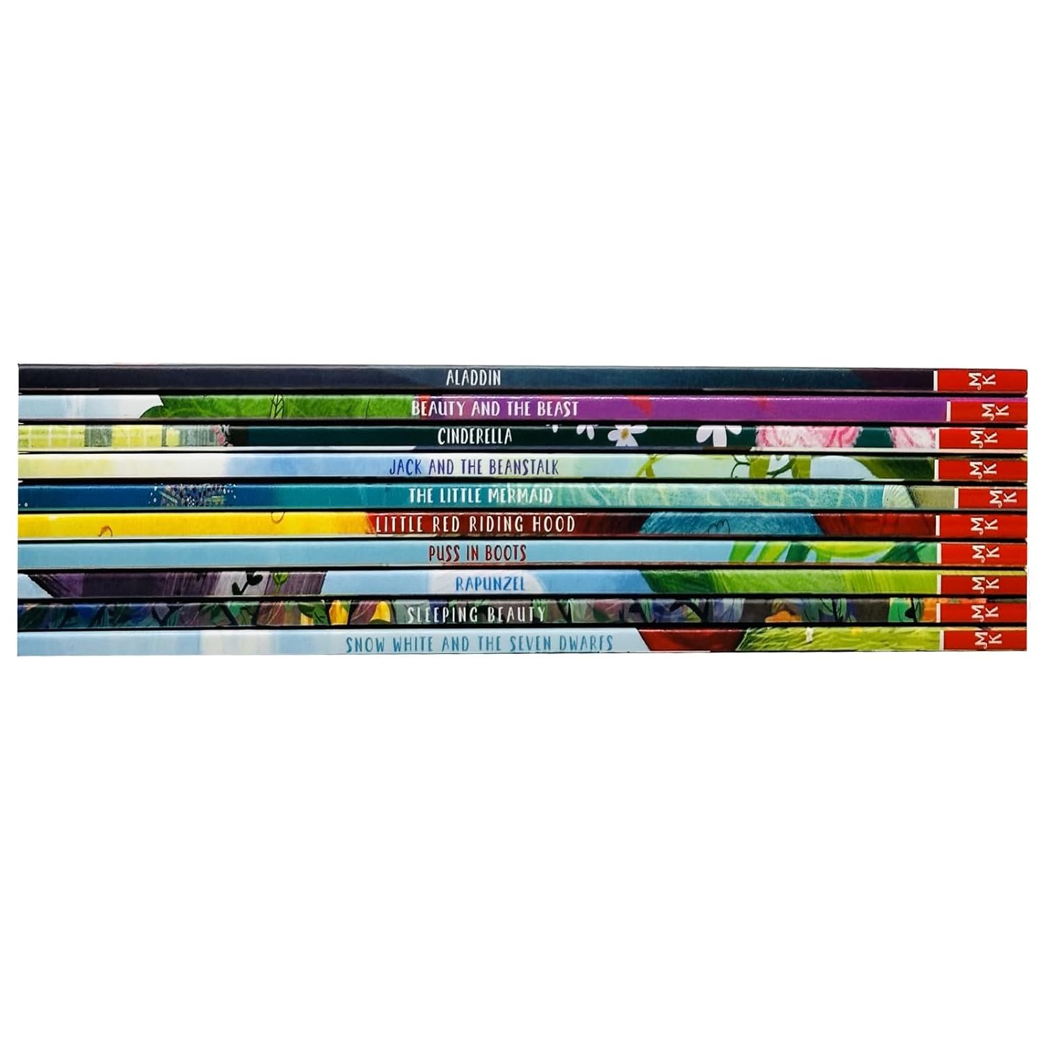 Fairy Tales Little Adventure 10 Books Collection Set(Aladdin, Beauty and the Beast, Cinderella) - Lets Buy Books