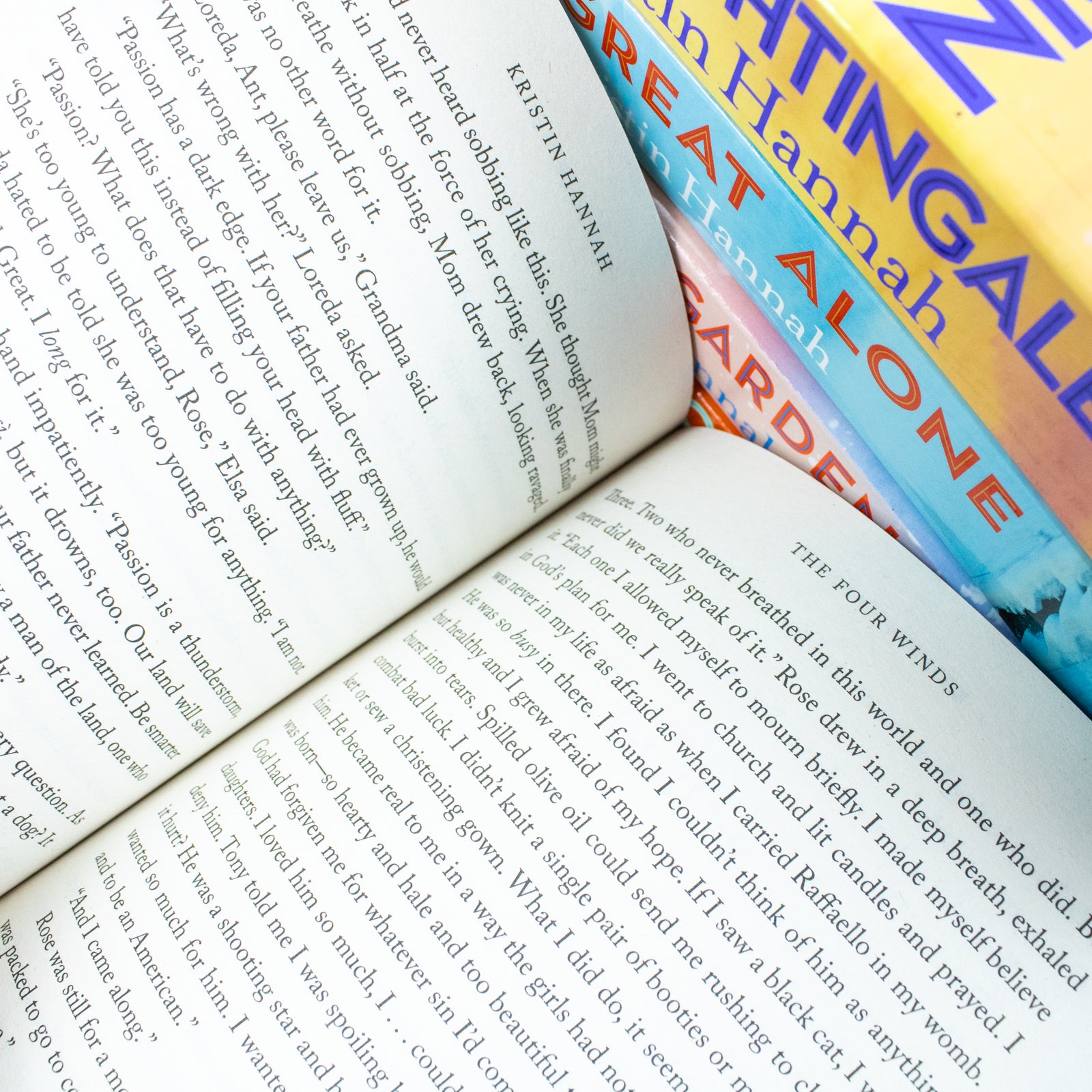 Kristin Hannah 5 Books Collection Set Four Winds, Great Alone, Home Front - Lets Buy Books