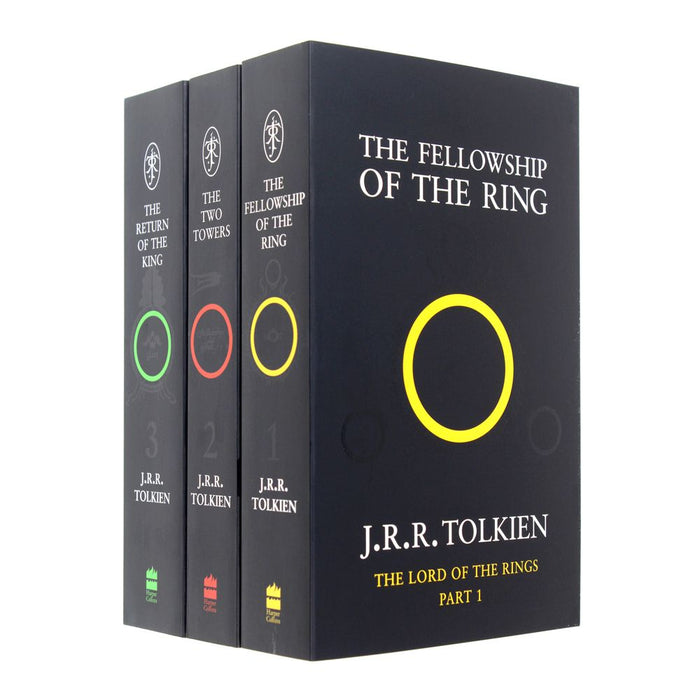 The Lord of the Rings 3 Books Box Set By J. R. R. Tolkien (The Two Towers, The Fellowship of the Ring & The Return of the King) - Lets Buy Books