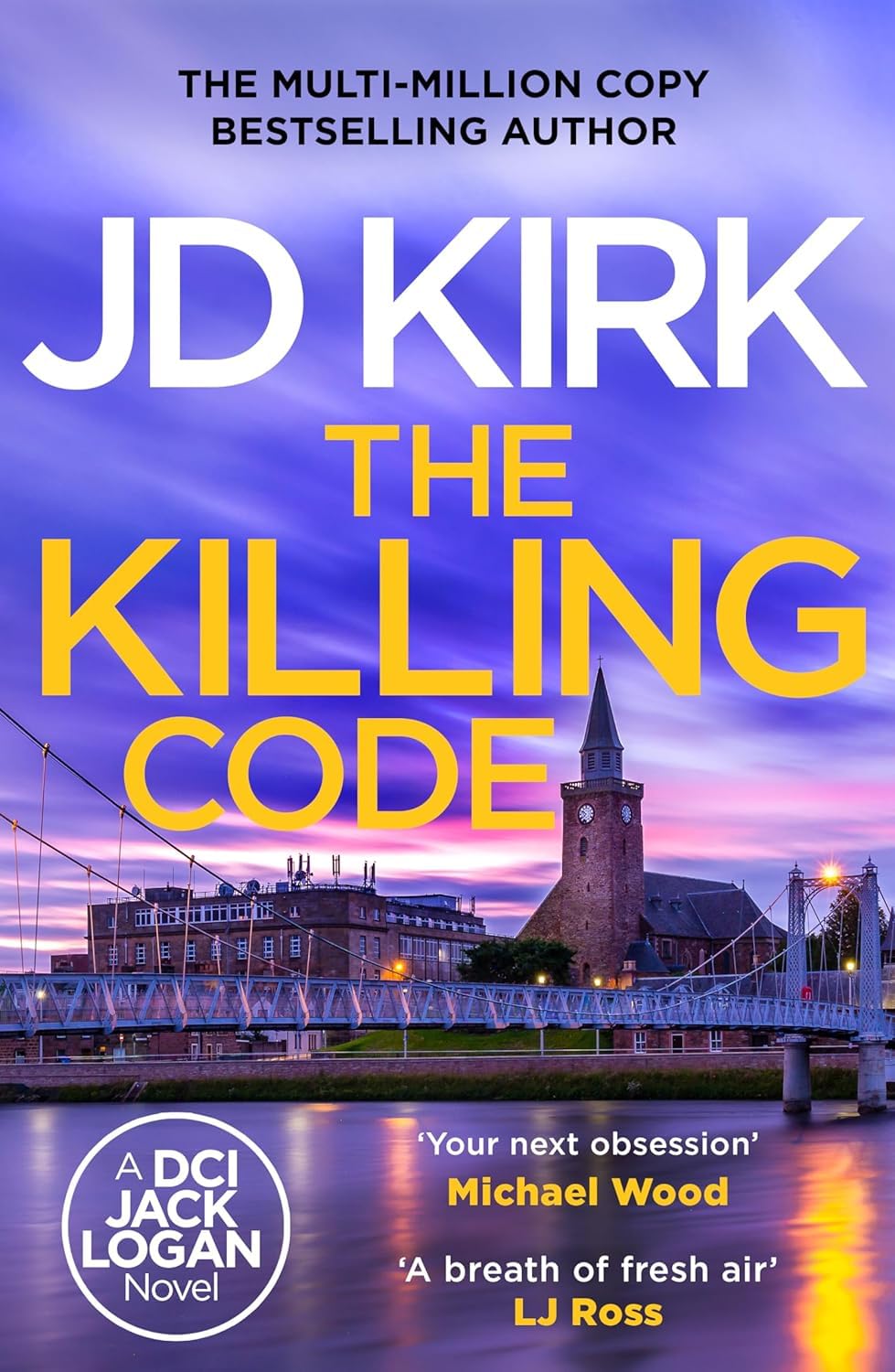 DCI Logan Crime Thrillers 1-6 Books Collection Set By JD Kirk A Litter of Bones, Thicker Than Water - Lets Buy Books