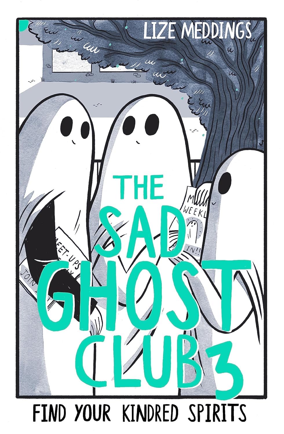The Sad Ghost Club Volume 1-4 Find Your Kindred Spirits Collection 4 Books Set By Lize Meddings - Lets Buy Books