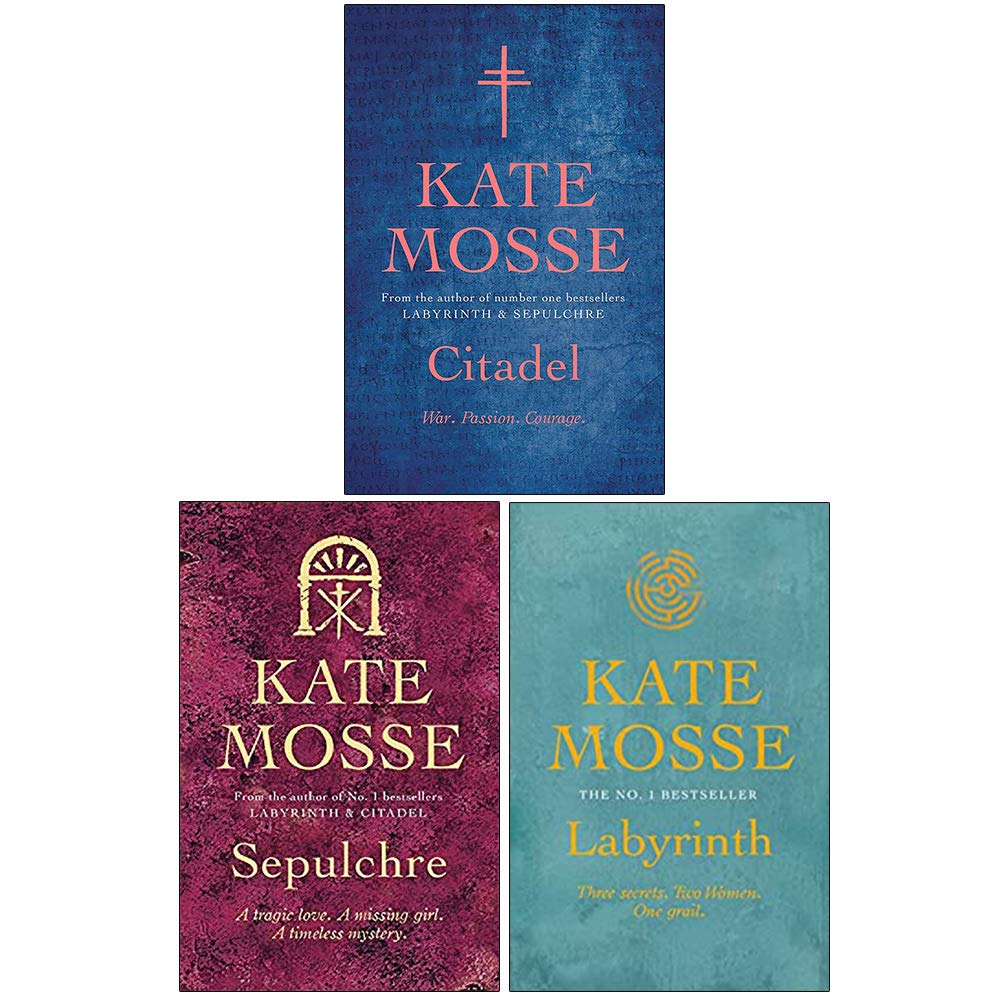 Kate Mosse Trilogy 3 Books Collection Set Citadel, Labyrinth, Sepulchre - Lets Buy Books
