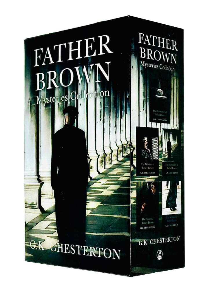 Father Brown Mysteries Collection 5 Books Box Set By G.K Chesterton Innocence, Wisdom, Incredulity, Secret & Scandal - Lets Buy Books