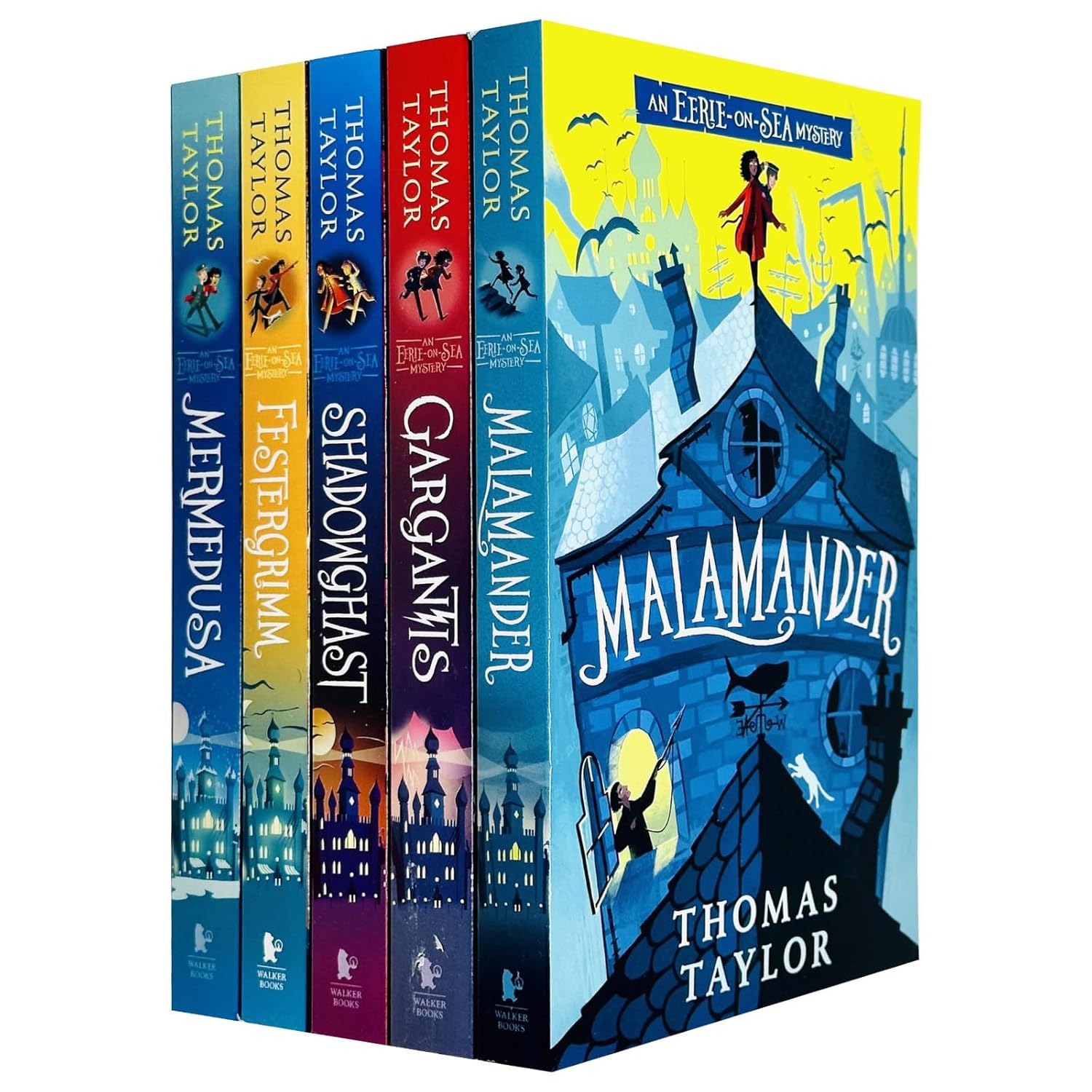 An Eerie On Sea Mystery Series 5 Books Collection Set (Malamander, Gargantis, Shadowghast, Festergrimm & Mermedusa) - Lets Buy Books