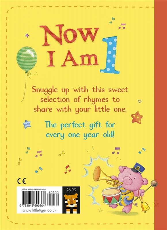 Now I Am 1 by Rachel Baines Board book - Lets Buy Books