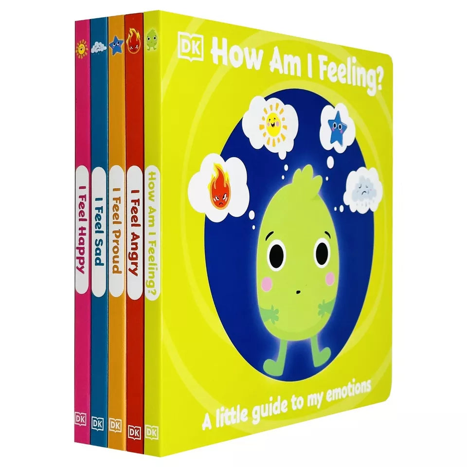 DK My Little Box of Emotions 5 Books Collection Box Set Feel Angry - Lets Buy Books