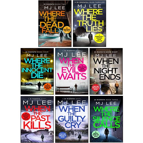 DI Ridpath Crime Thriller Series 8 Books Collection Set By M J Lee When the Guilty Cry, When the Evil Waits - Lets Buy Books