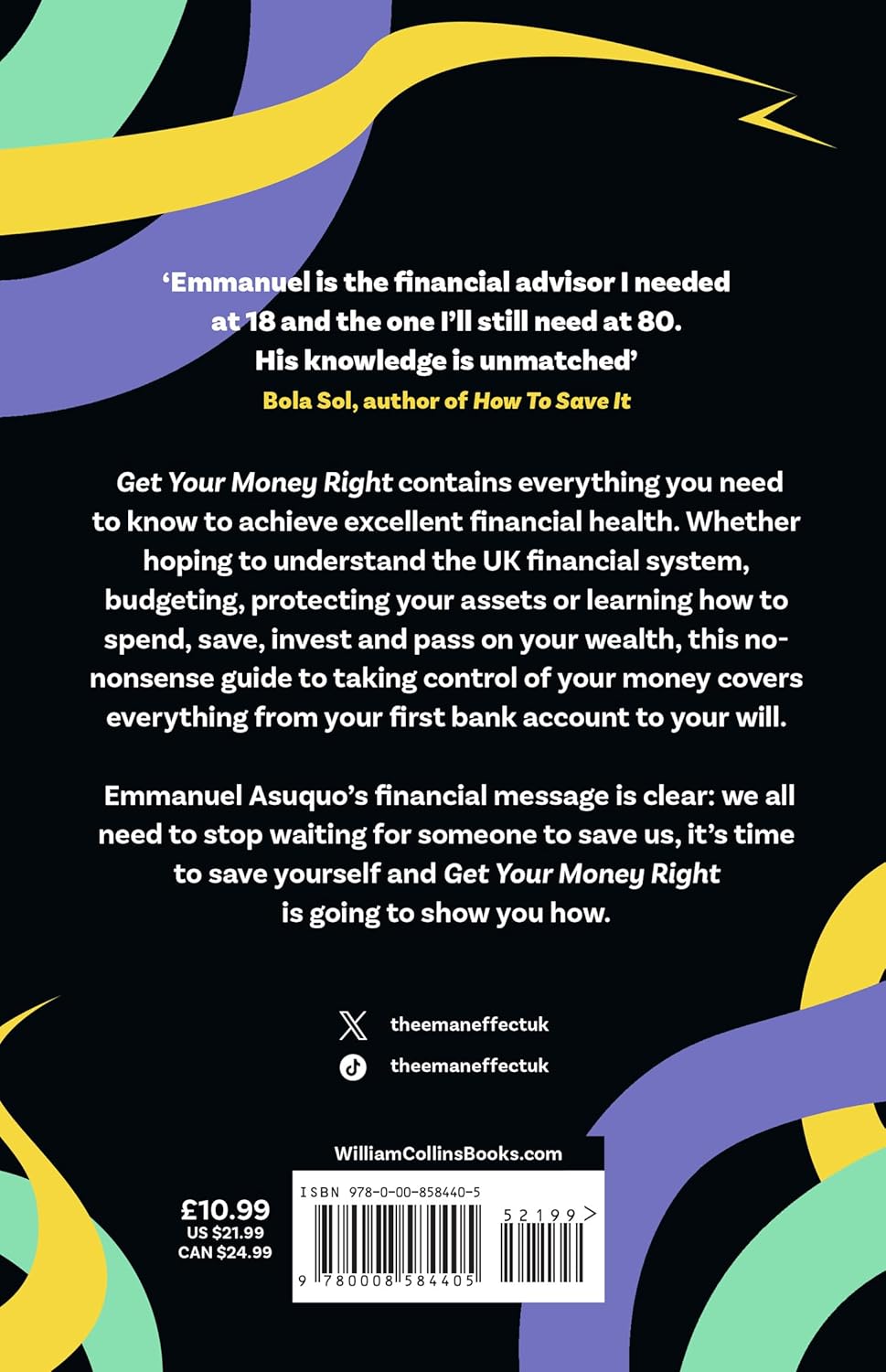Get Your Money Right: TV Finance by Emmanuel Asuquo - Non Fiction - Paperback - Lets Buy Books