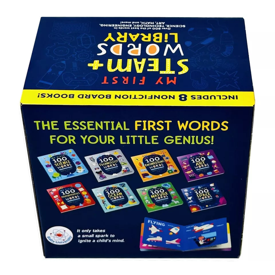 My First STEAM + Words Library 8 Book Collection Boxed Set By Chris Ferrie - Lets Buy Books